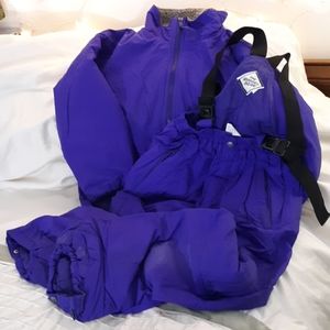 Rugged Bear Girls Ski Suit Set Jacket and Pants